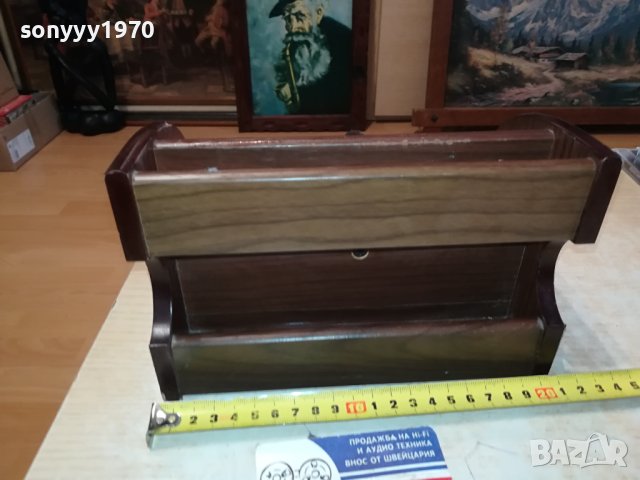 дървена поставка с чекмедже 1202240834, снимка 14 - Антикварни и старинни предмети - 44252291