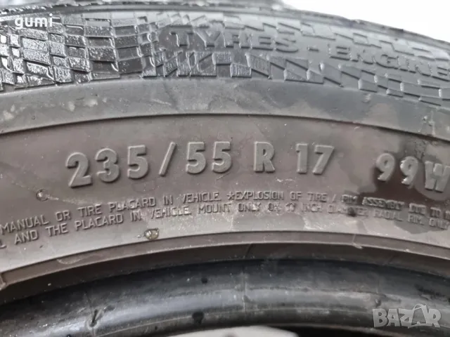 2бр летни гуми 235/55/17 CONTINENTAL L02312 , снимка 4 - Гуми и джанти - 48767192