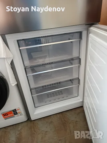 Хладилник с фризер grundig GKN 26840 XN, снимка 5 - Фризери - 55977727
