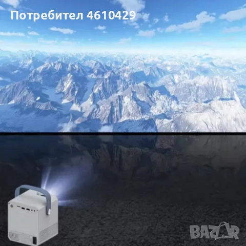 Smart Projector Q96 E300 – твоето лично кино във всеки дом, снимка 4 - Плейъри, домашно кино, прожектори - 52451002