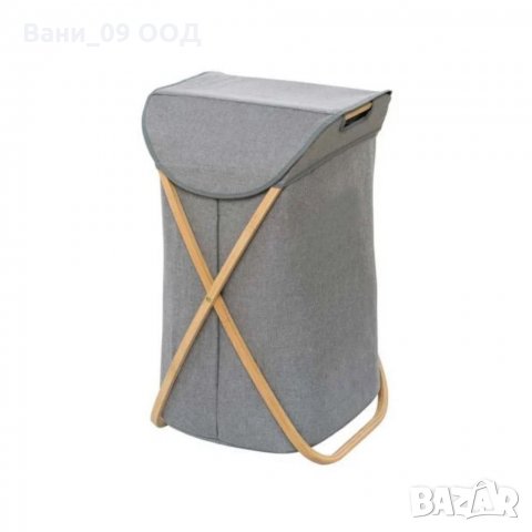 Кош за пране-бамбук и текстил, снимка 4 - Други стоки за дома - 34646521