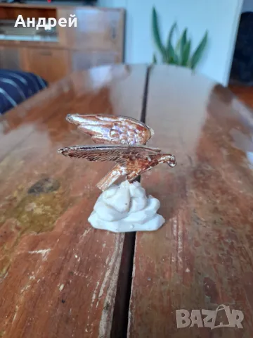 Стара фигурка Орел, снимка 3 - Други ценни предмети - 48768061