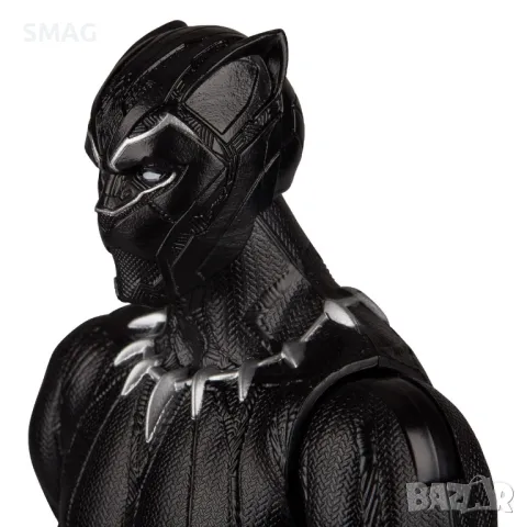 Фигурка Черната пантера Marvel Black Panther Legacy Titan Hero Black - Hasbro S_1223515, снимка 5 - Фигурки - 48053770