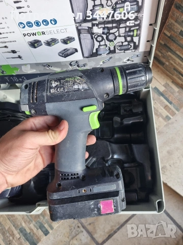Винтоверт Festool T18+3 , снимка 5 - Други инструменти - 53816232