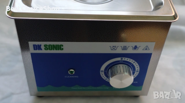 1.5L Ултразвуков почистваща вана 60W - 40 kHz  Механичен контрол, снимка 2 - Друга електроника - 53599610