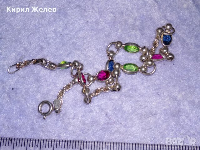 СКЪПОЦЕННА ПОСРЕБРЕНА ФИНА ФЕШЪН ГРИВНА от БЛАГОРОДНА СТОМАНА с ПЕЧАТ 925 и ФАСЕТИРАНИ КАМЪНИ 36151, снимка 17 - Гривни - 39521558