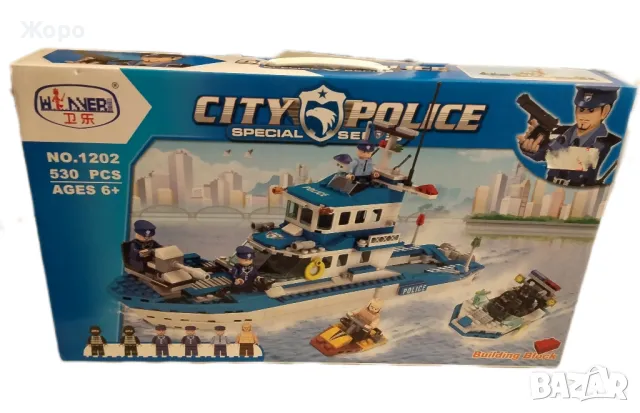 Конструктор кораб от морски граничен полицейски патрул 530 части 0231134, снимка 4 - Конструктори - 48131639