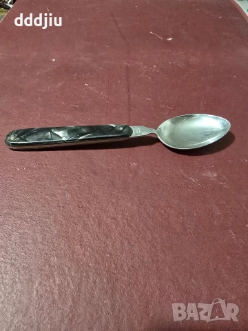 Сгъваема лъжица Петко Денев , снимка 5 - Антикварни и старинни предмети - 52688861