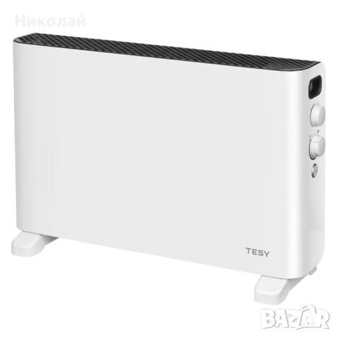 Конвектор TESY CN 207 ZF W БЯЛ, 2000 W