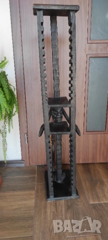 Дървена стойка за CD дискове 