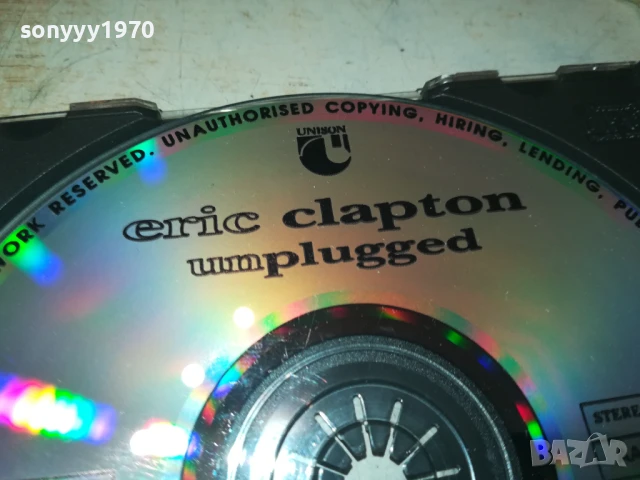 ERIC CLAPTON-UNISON CD 0708250950, снимка 2 - CD дискове - 51281891