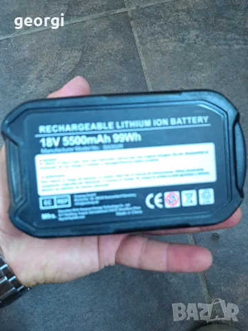 батерия за Ryobi 18V One Plus 5,5A/h, снимка 3 - Външни батерии - 55876877
