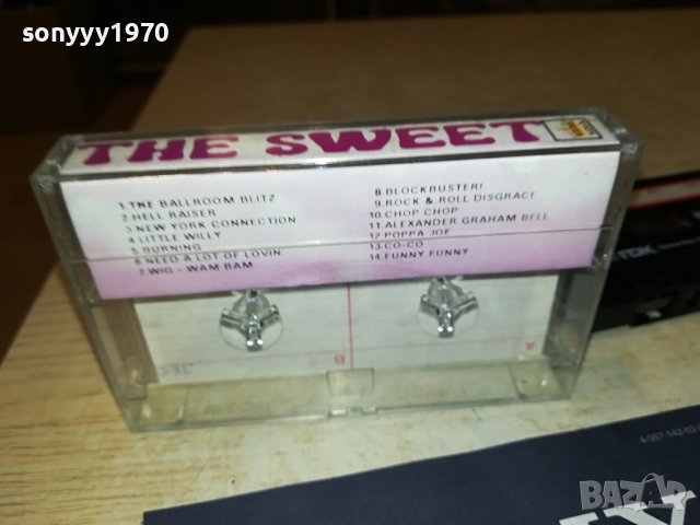 THE SWEET BLOCKBUSTERS TDK-КАСЕТА 2106231111, снимка 11 - Аудио касети - 41305620