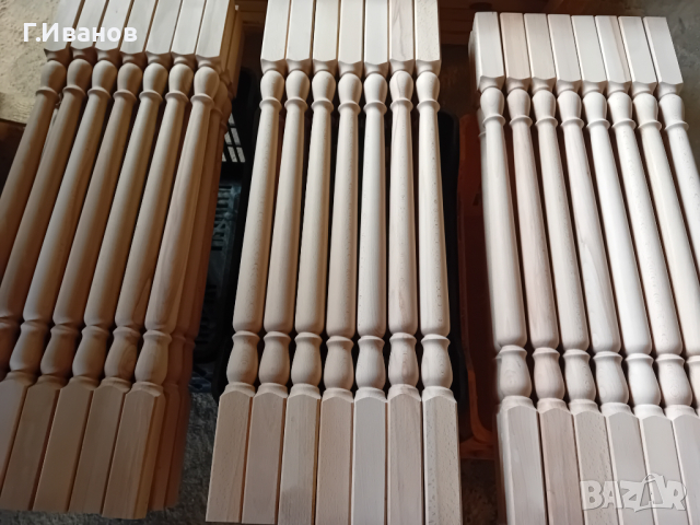 Налични! Струговани парапети и Балюстри от Дърво , снимка 17 - Дърводелски услуги - 37202484