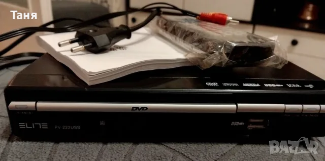 Продавам DVD Elite PV-222USB, снимка 6 - Плейъри, домашно кино, прожектори - 55707888