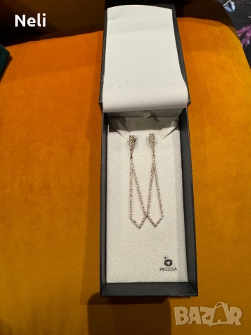 Висящи дизаинерски обици -3чифта, снимка 5 - Обеци - 48649725