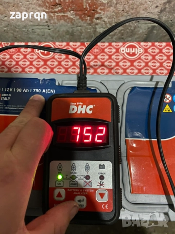 Почти нов акумулатор 90 ам/ч 790 А с гаранция, снимка 2 - Аксесоари и консумативи - 52517334