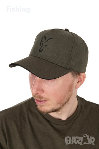 Шапка Fox Collection Baseball Cap Green/Black, снимка 6 - Екипировка - 41388836