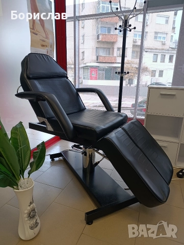 Професионален хидравличен стол за педикюр / масаж – черен , снимка 3 - Друго оборудване - 52850705