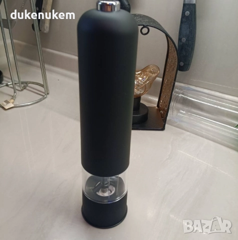 Комплект от 2 бр. електрически мелнички за сол/пипер, снимка 6 - Други стоки за дома - 51962428