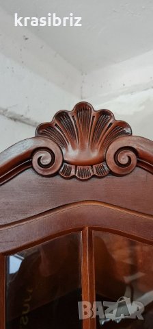 Масивна ъглова витрина Германия , снимка 2 - Секции и витрини - 34782317