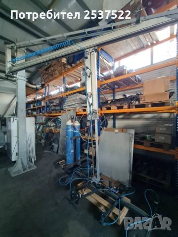 Конзолен колонен кран 4 m с вакуумен хващач, снимка 2 - Други машини и части - 52810980