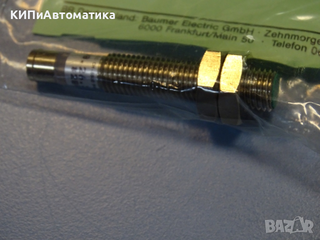 Индуктивен датчик Baumer Electric IFR 08.26.35/S8/L inductive sensor, снимка 3 - Резервни части за машини - 44602559