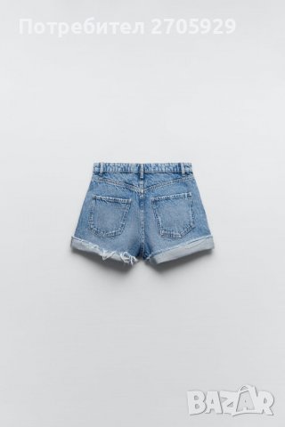 Нови Zara дънкови къси панталони, размер 38 (S/M), снимка 2 - Къси панталони и бермуди - 39880081