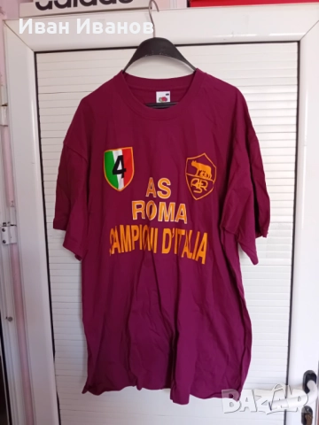 Ретро фенска шампионска тениска на Рома