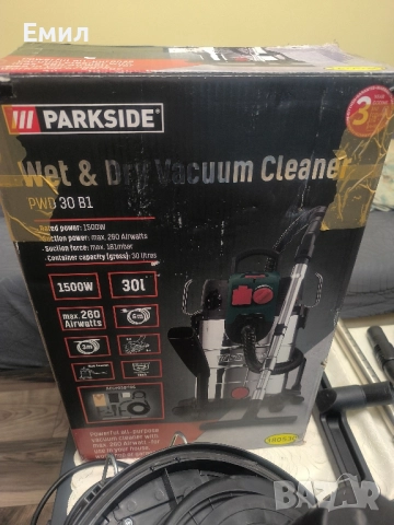 Прахосмукачка Парксайд - Парксайд, снимка 7 - Прахосмукачки - 52654011
