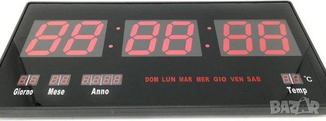 електронен часовник за стена