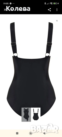 Цял бански, снимка 2 - Бански костюми - 53601015