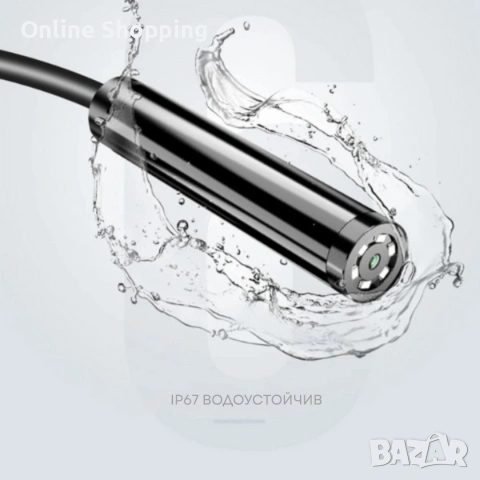 Портативен ендоскоп с висока резолюция, снимка 7 - Селфи стикове, аксесоари - 53326524