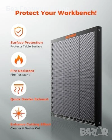 Нова 400x400 Работна маса за лазер алуминиев панел за гравьор Honeycomb, снимка 5 - Други стоки за дома - 53835194