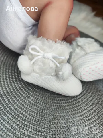 Бебешки топли ботушки с мека подметка , снимка 2 - Бебешки боти и ботуши - 42504001
