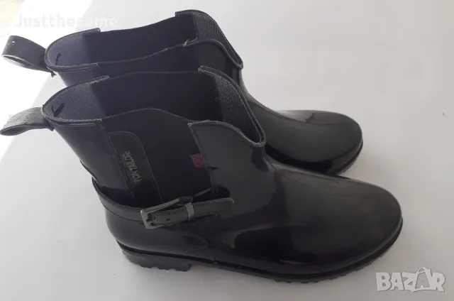 Елегантни Дамски Гумени Боти Ботуши Tom Tailor, снимка 4 - Дамски ботуши - 47313136