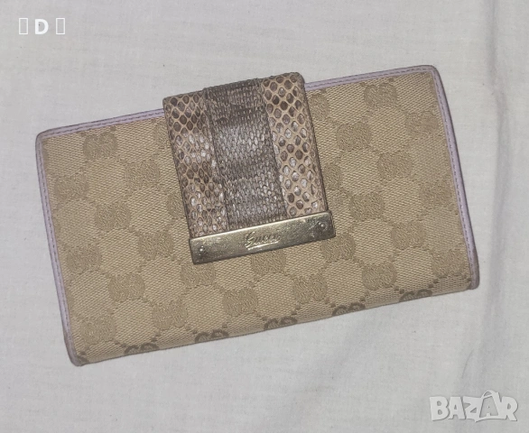 GUCCI оригинално портомоне ПИТОН