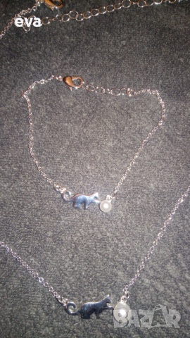 Колие, гривна и пръстени Katnes Avon, снимка 4 - Бижутерийни комплекти - 36235573