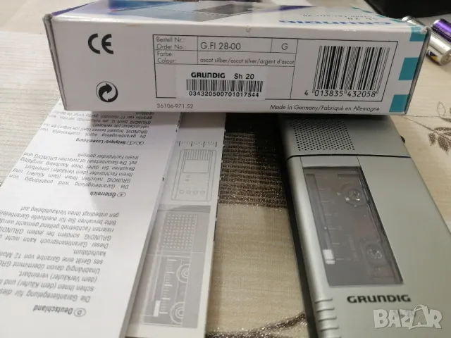 Ретро диктофони GRUNDIG, снимка 9 - Радиокасетофони, транзистори - 49610465