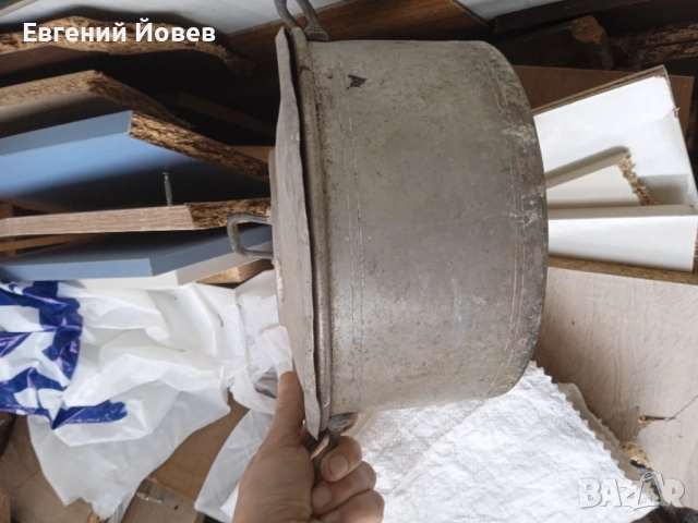 Ретро тенджера алумин 35 лева, снимка 2 - Антикварни и старинни предмети - 52392472