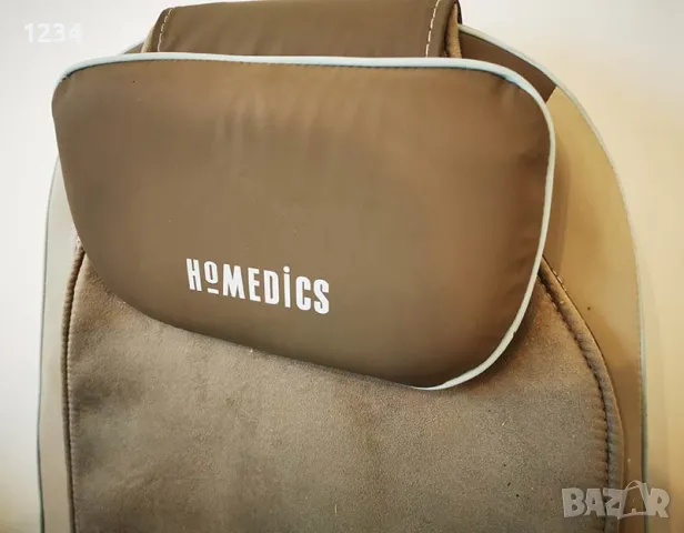 като НОВА HoMedics масажираща седалка за Шиацу масаж с подгрев. Масажор SBM-1010GB, снимка 3 - Масажори - 50418811