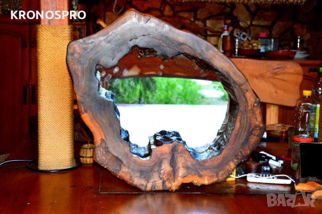Дървени огледала от Бук и Орех, снимка 10 - Огледала - 35345609