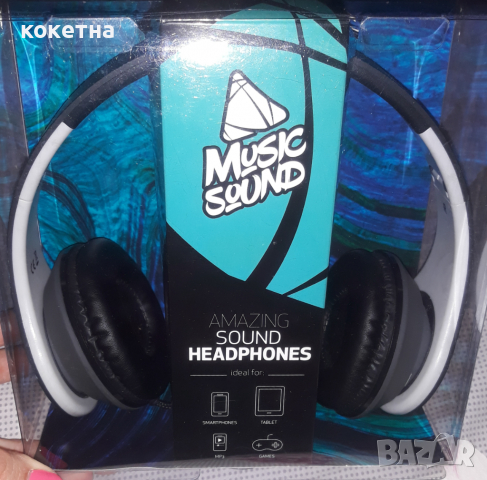 Стерео слушалки Music Sound, снимка 2 - Слушалки, hands-free - 36140019
