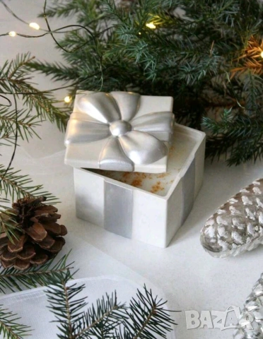 Молд кутия с капак и панделка 