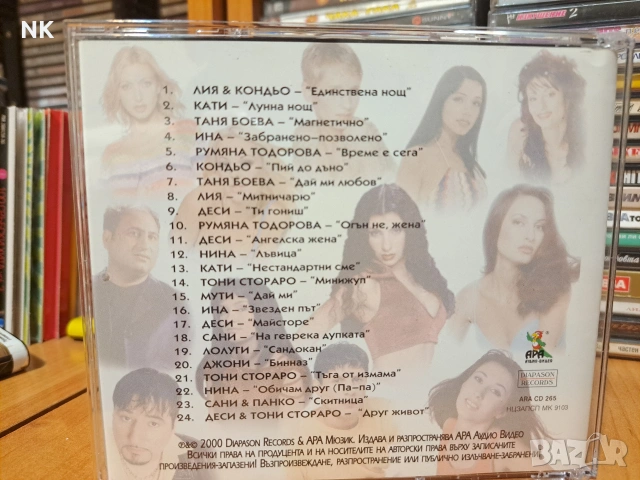 АРА ФОЛК ХИТОВЕ-2000 -MIX, снимка 3 - CD дискове - 53080620