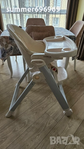 Столче за хранене Mappy детско / бебешко – регулируем като ново, снимка 2 - Столове - 53717589