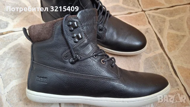 Hugo Boss мъжки обувки, кецове естествена кожа , снимка 9 - Ежедневни обувки - 56224398
