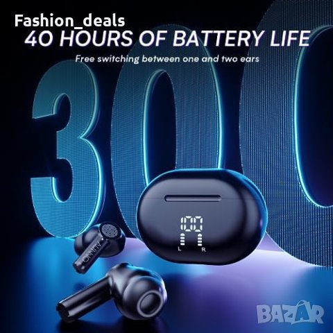 Нови Безжични Bluetooth 5.3 слушалки HiFi Звук, IP7 Водоустойчиви, снимка 3 - Bluetooth слушалки - 42714696