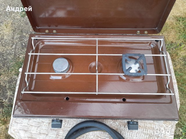 Стар газов котлон, снимка 3 - Антикварни и старинни предмети - 41767400