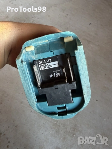 Makita DGA513 безчетков ъглошлайф, снимка 5 - Други инструменти - 56073517